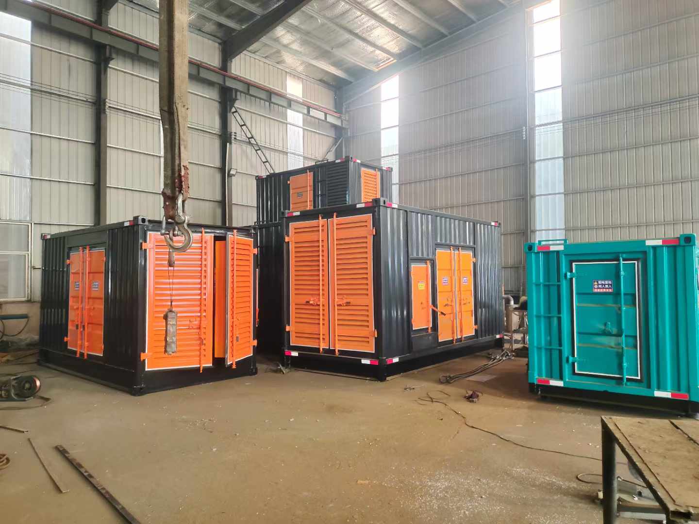 和田500kw柴油发电机组可以带动多少功率设备？