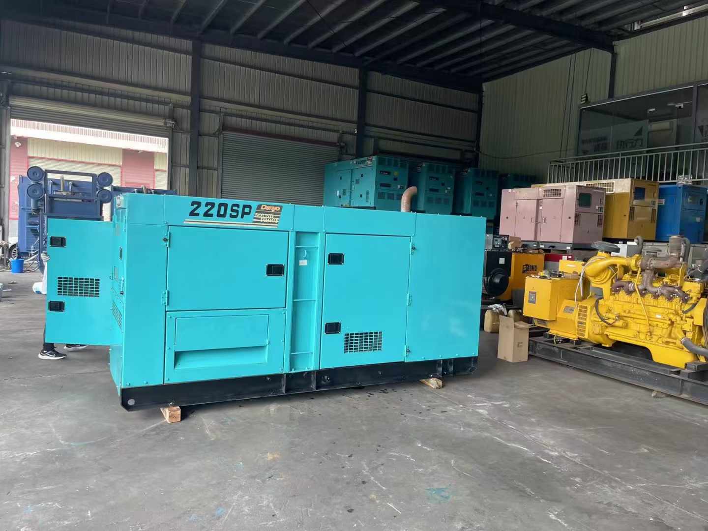 和田600kW柴油发电机组带载能力？